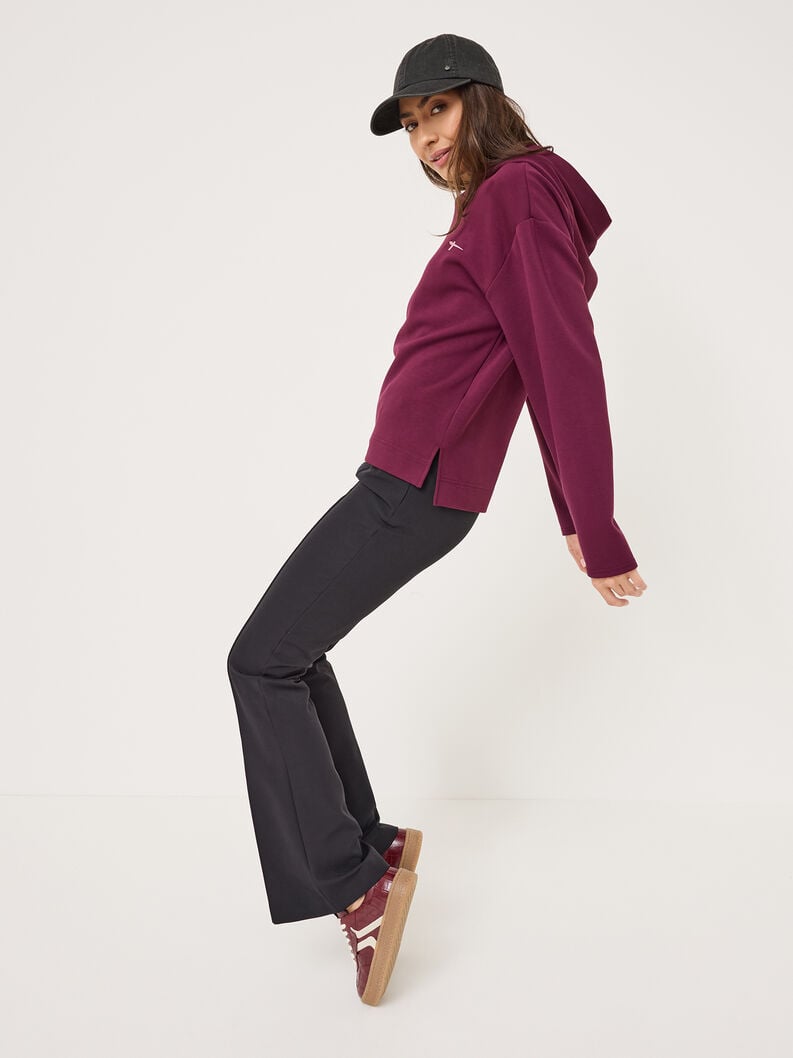 sweat à capuche - rouge taw0917-30065 acheter tamaris pull cardigans en ligne